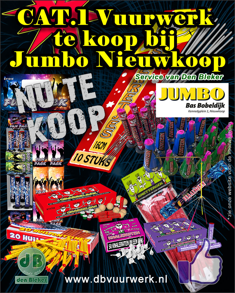 Vuurwerk Kopen Doe Je Bij Den Bleker Vuurwerk In Ter Aar